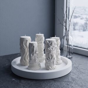 Arctic Winter Gips Weiß