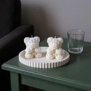 Cuddle Bear Duo Gips Weiß