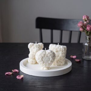 Valentinsday Gips Weiß